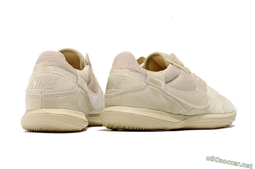 Men's Nike Street Gato IC Football Shoes - Beige/Beige 6