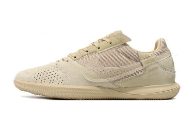 Men's Nike Street Gato IC Football Shoes - Beige/Beige