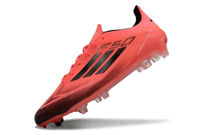 Men's Adidas F50 Adizero FG Football Boots - Red/Black