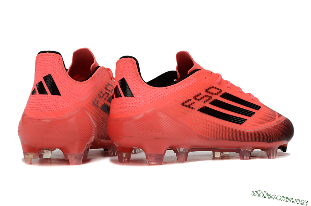 Men's Adidas F50 Adizero FG Football Boots - Red/Black 6