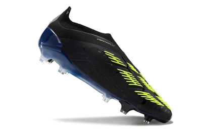 Men's Adidas Predator Accuracy+ FG Football Boots - Black/Yellow/Blue