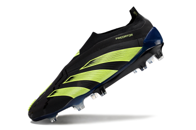 Men's Adidas Predator Accuracy+ FG Football Boots - Black/Yellow/Blue