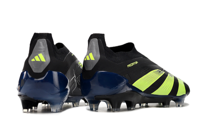 Men's Adidas Predator Accuracy+ FG Football Boots - Black/Yellow/Blue