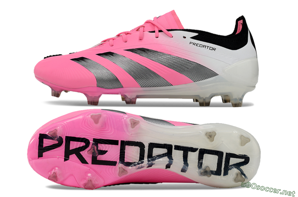 Men's Adidas Predator Accuracy.1 FG Football Boots - Pink/Black/White 1
