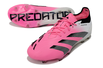 Men's Adidas Predator Accuracy.1 FG Football Boots - Pink/Black/White