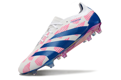 Men's Adidas Predator Accuracy Elite FG Football Boots - White/Pink/Blue