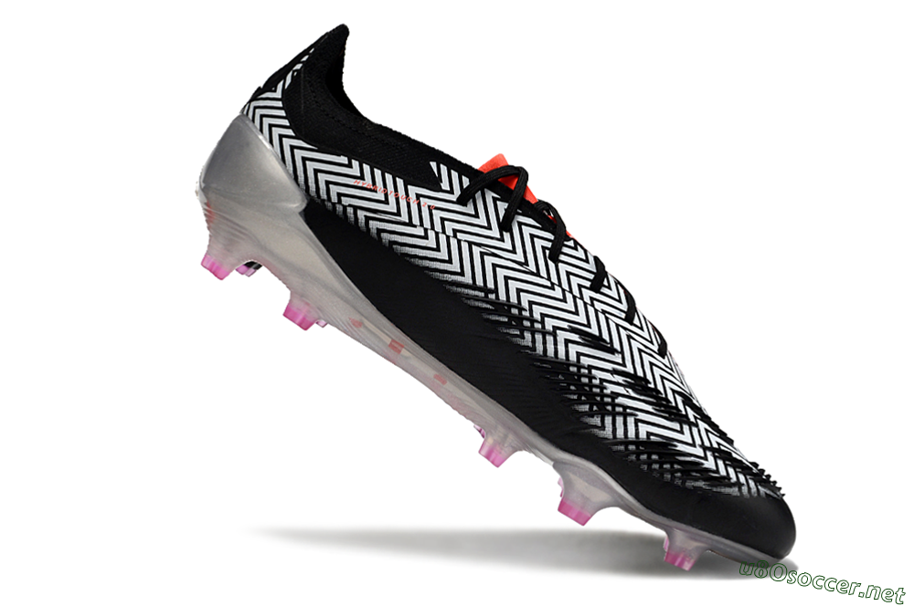 Men's Adidas Predator Accuracy Elite FG Football Boots - White/Black/Red/Silver 4