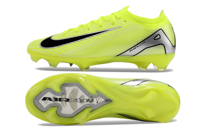 Men's Nike Air Zoom Mercurial Vapor 16 Elite FG Football Boots - Yellow/Black/Silver/Grey