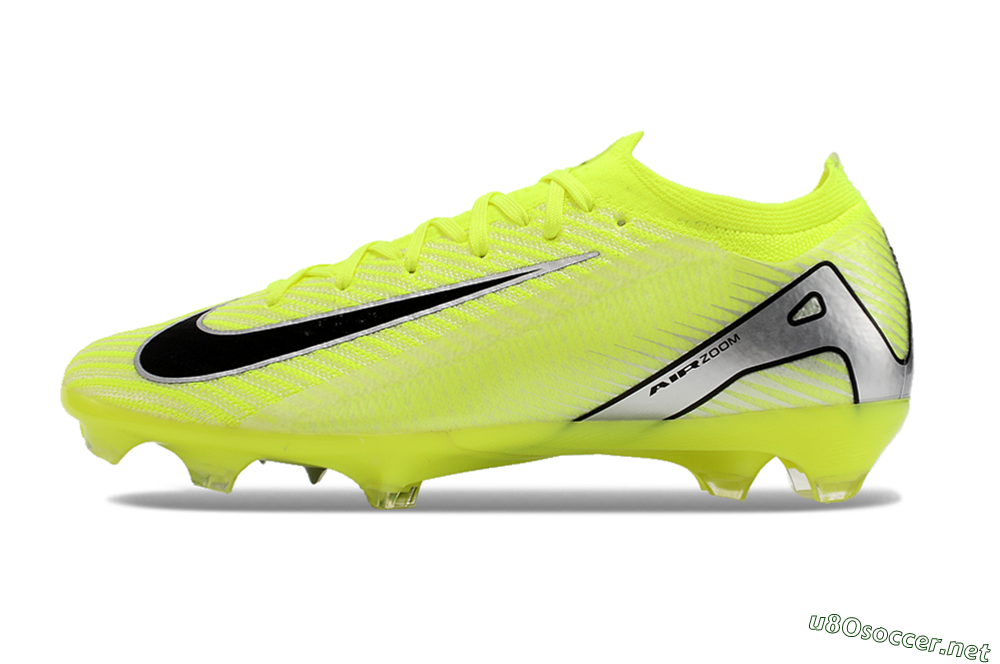 Men's Nike Air Zoom Mercurial Vapor 16 Elite FG Football Boots - Yellow/Black/Silver/Grey 0