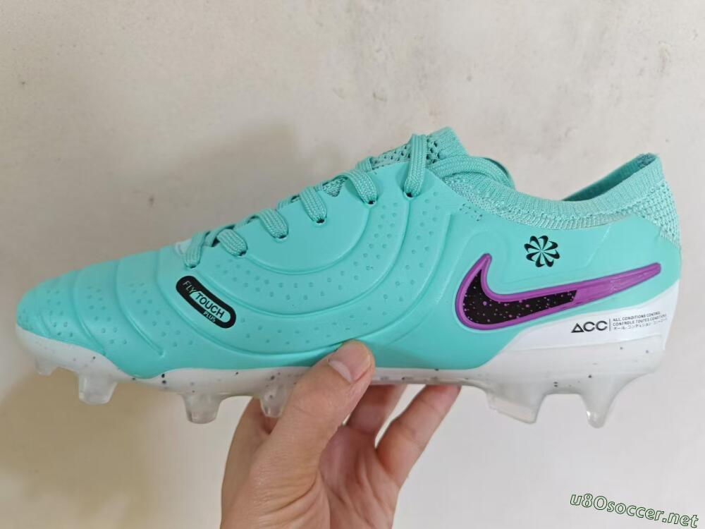 Men's Nike Tiempo Legend 10 Elite FG Football Boots - Blue/Black/Purple