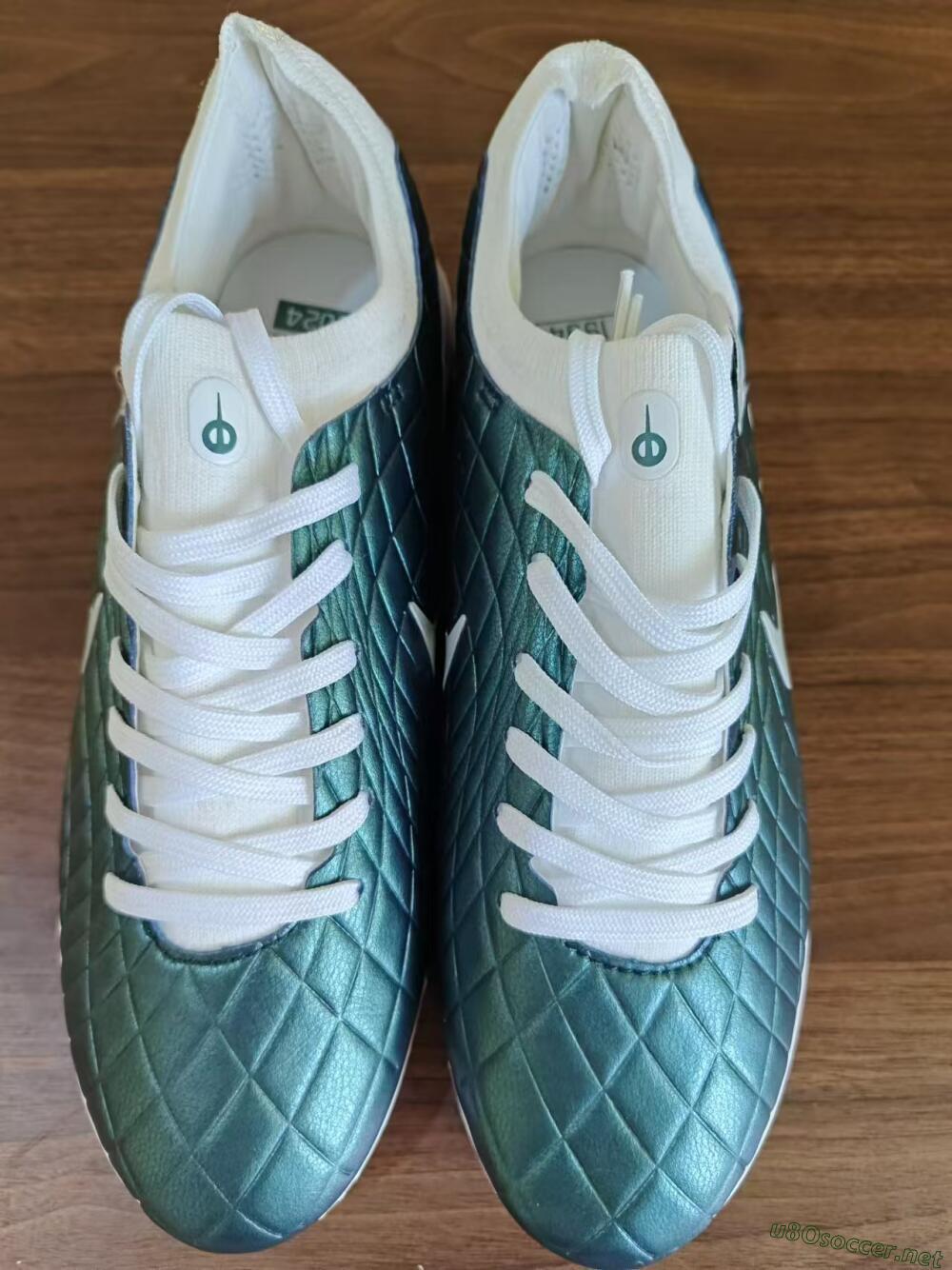 Men's Nike Tiempo Legend 10 Elite TF Football Shoes - Jade/White