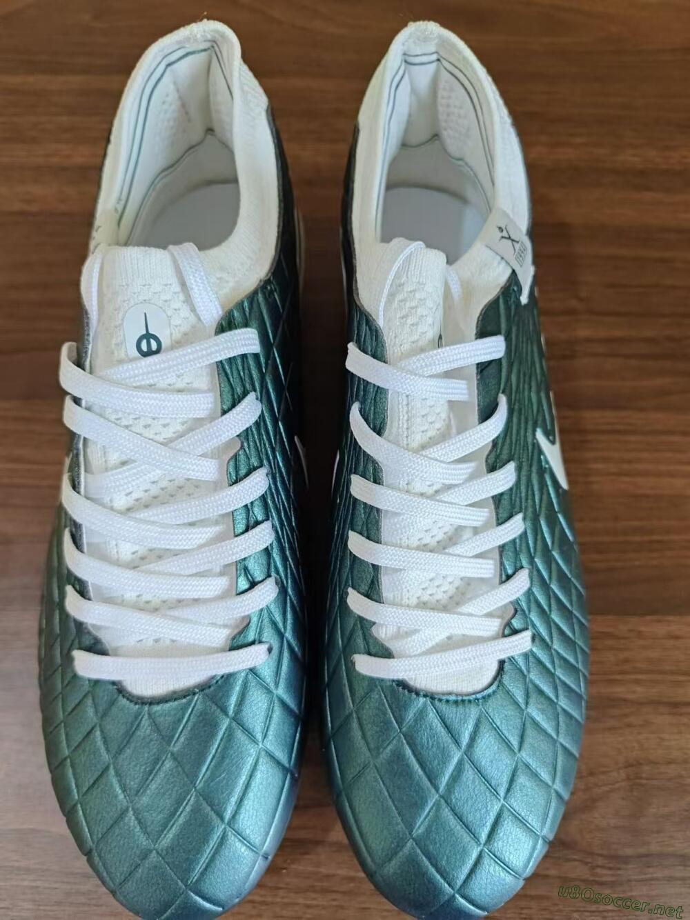 Men's Nike Tiempo Legend 10 Elite FG Football Boots - Jade/White