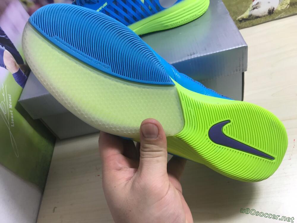 Men's Nike Lunar Gato 2 IC Football Shoes - Jade/White/Yellow