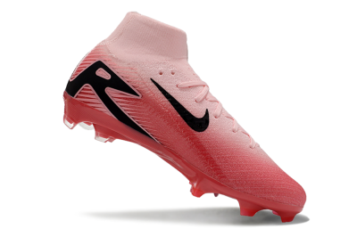 Unisex Nike Air Zoom Mercurial Superfly 10 Elite FG Football Boots - Pink/Black