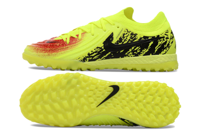 Men's Nike Phantom GX 2 Elite TF Football Shoes - Yellow/Red/Black