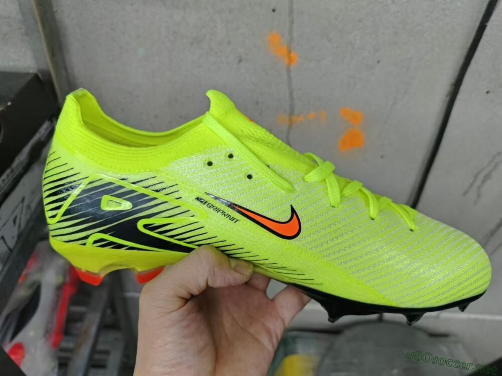 Unisex Nike Air Zoom Mercurial Vapor 16 Elite FG Football Boots - Yellow/Orange/Black