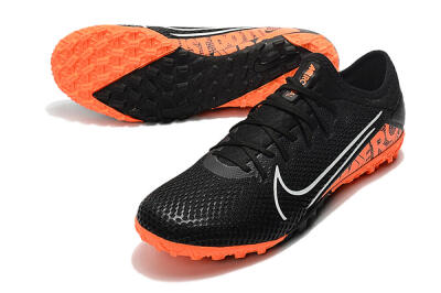 Men's Nike Mercurial Vapor 13 Pro TF Football Shoes - Black/Orange