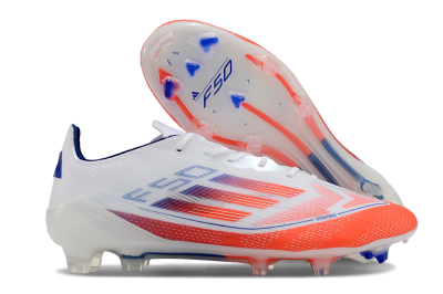 Men's Adidas F50 Elite FG Football Boots - Red/Blue/White