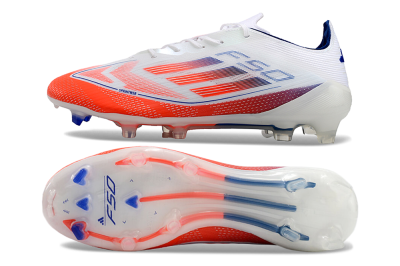 Men's Adidas F50 Elite FG Football Boots - Red/Blue/White