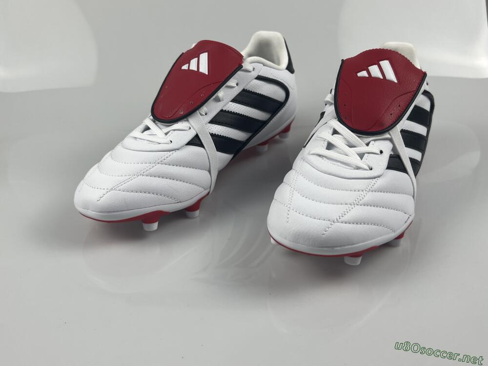 Men's Adidas Copa Gloro 2 FG Football Boots - White/Black/Red