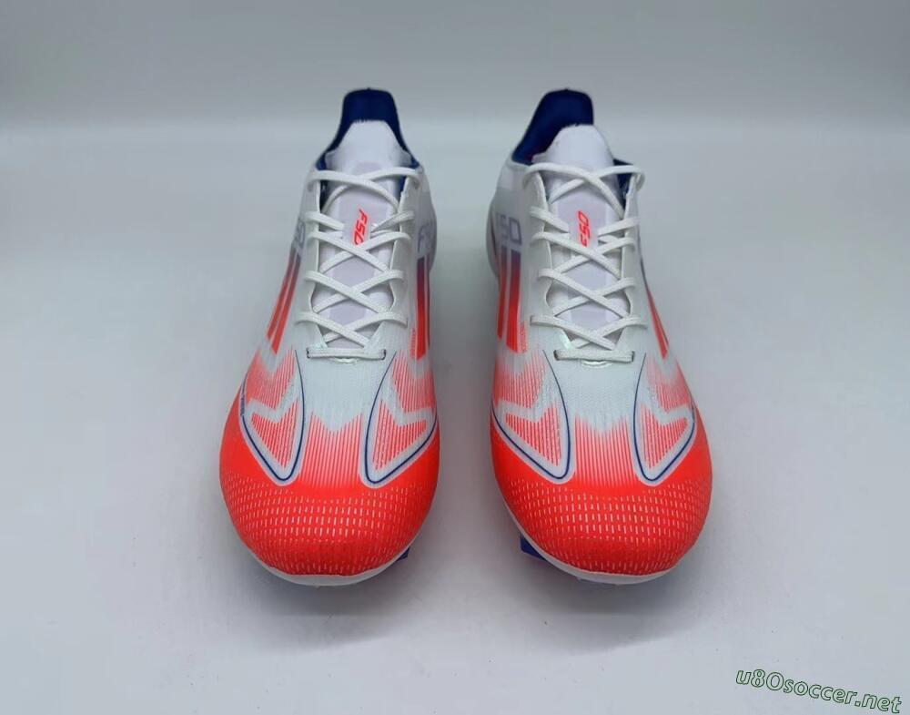 Men's Adidas F50 Elite FG Football Boots - Red/Blue/White