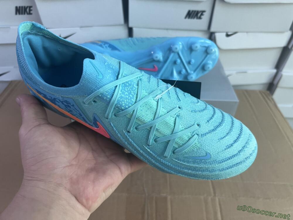 Men's Nike Phantom Luna Elite AG Football Boots - Jade/Pink/Yellow