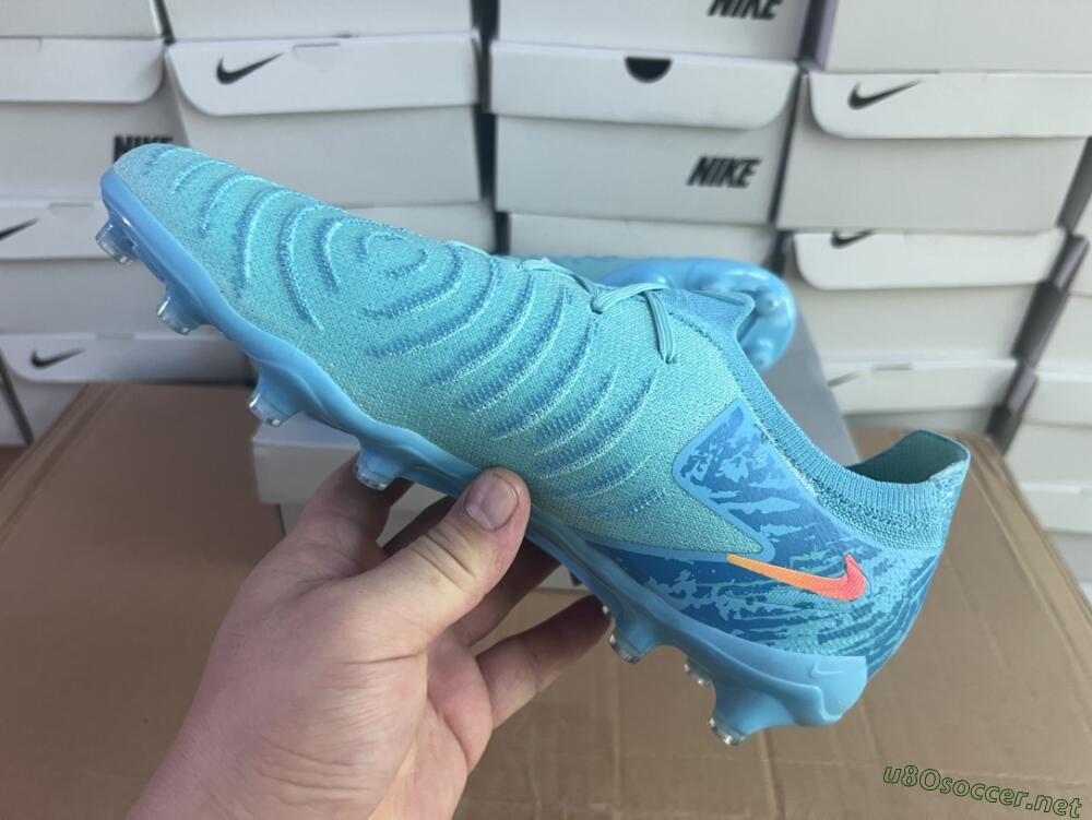 Men's Nike Phantom Luna Elite AG Football Boots - Jade/Pink/Yellow