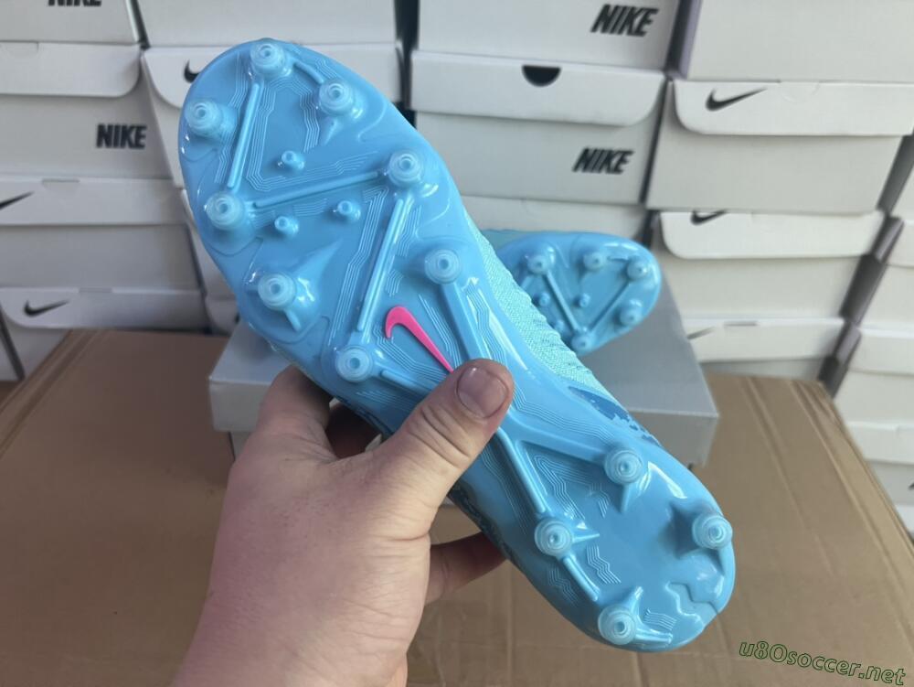 Men's Nike Phantom Luna Elite AG Football Boots - Jade/Pink/Yellow