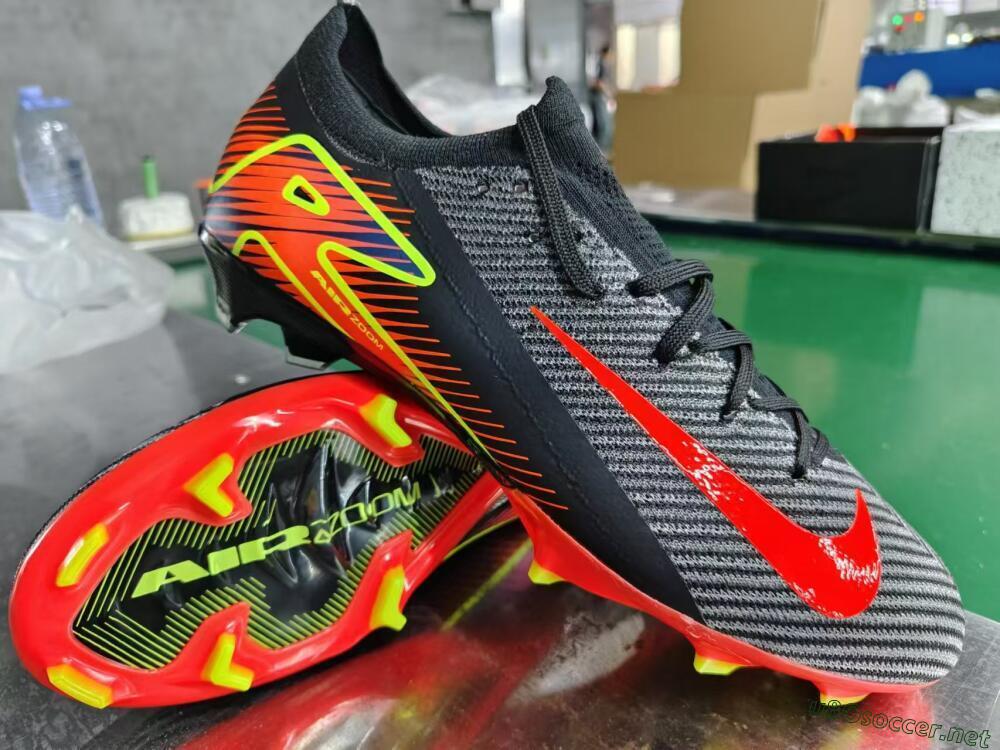 Men's Nike Air Zoom Mercurial Vapor 16 Elite FG Football Boots - Black/Red/Yellow