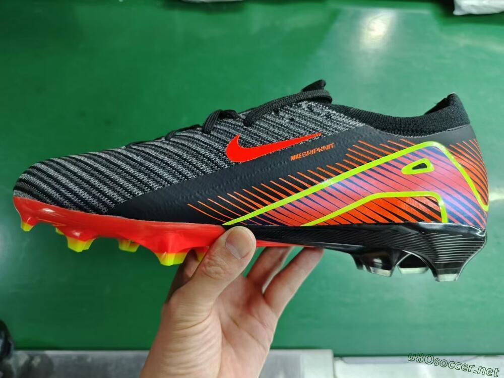 Men's Nike Air Zoom Mercurial Vapor 16 Elite FG Football Boots - Black/Red/Yellow