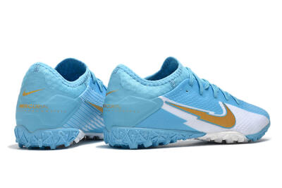 Men's Nike Mercurial Vapor 13 Pro TF Football Shoes - Jade/White/Gold