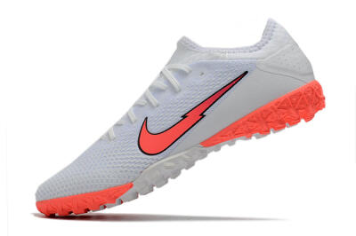 Men's Nike Mercurial Vapor 13 Pro TF Football Shoes - White/Red