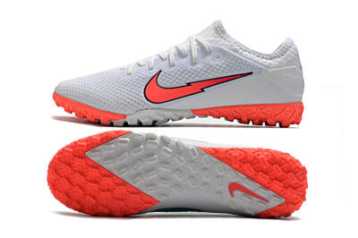 Men's Nike Mercurial Vapor 13 Pro TF Football Shoes - White/Red