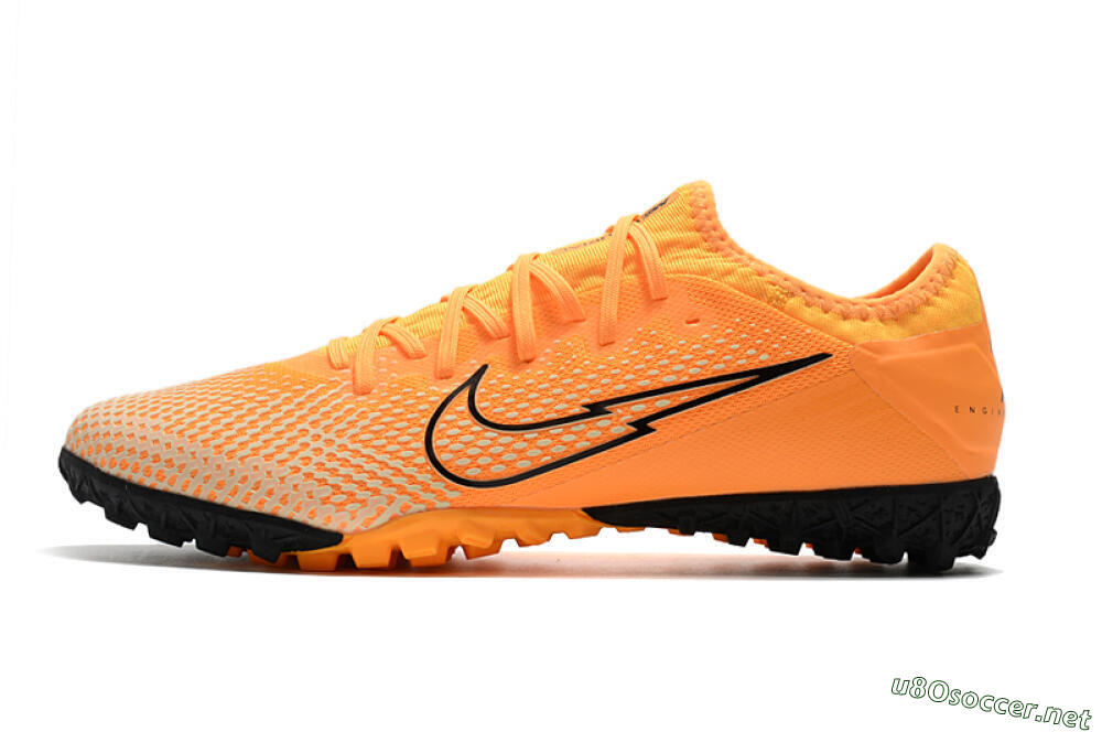 Men's Nike Mercurial Vapor 13 Pro TF Football Shoes - Orange/Black 0