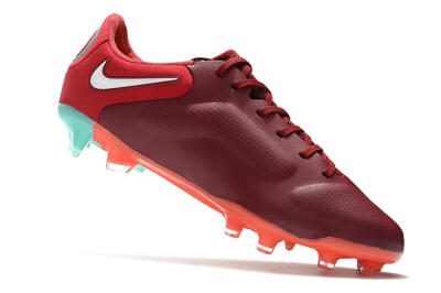 Men's Nike Tiempo Legend 9 Elite FG Football Boots - Red/Jade/White