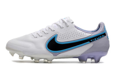 Men's Nike Tiempo Legend 9 Elite FG Football Boots - White/Jade/Black/Grey