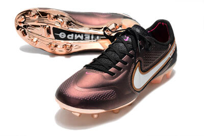Men's Nike Tiempo Legend 9 Elite FG Football Boots - Gold/White/Black