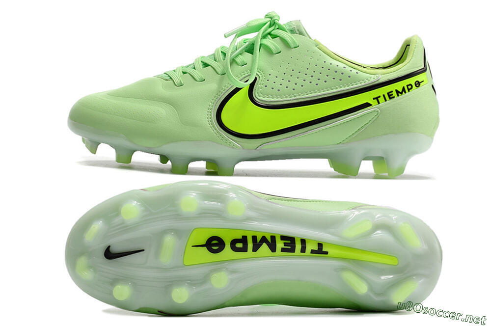 Men's Nike Tiempo Legend 9 Elite FG Football Boots - Yellow/Black 1