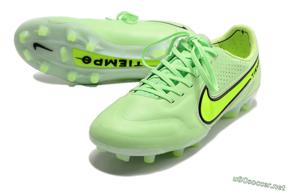 Men's Nike Tiempo Legend 9 Elite FG Football Boots - Yellow/Black 3