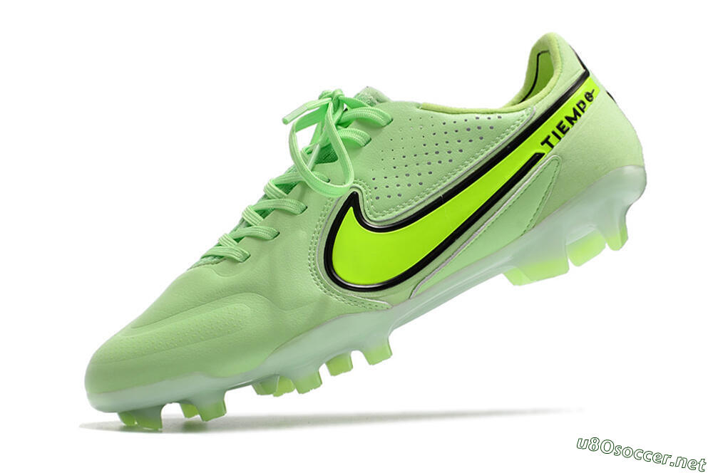 Men's Nike Tiempo Legend 9 Elite FG Football Boots - Yellow/Black 5