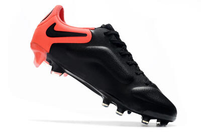 Men's Nike Tiempo Legend 9 Elite FG Football Boots - Black/Yellow/Red