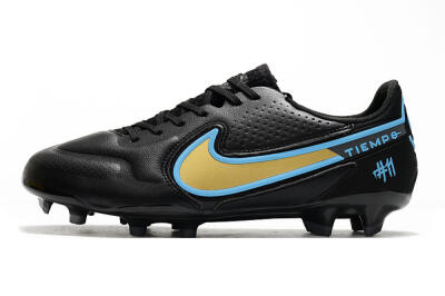 Men's Nike Tiempo Legend 9 Elite FG Football Boots - White/Jade/Beige