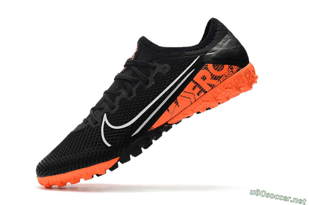Men's Nike Mercurial Vapor 13 Pro TF Football Shoes - Black/White/Red 8
