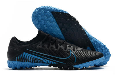 Men's Nike Mercurial Vapor 13 Pro TF Football Shoes - Black/Jade