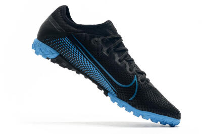 Men's Nike Mercurial Vapor 13 Pro TF Football Shoes - Black/Jade
