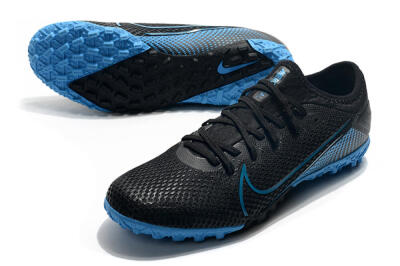 Men's Nike Mercurial Vapor 13 Pro TF Football Shoes - Black/Jade