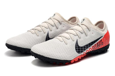 Men's Nike Mercurial Vapor 13 Pro TF Football Shoes - White/Black/Red