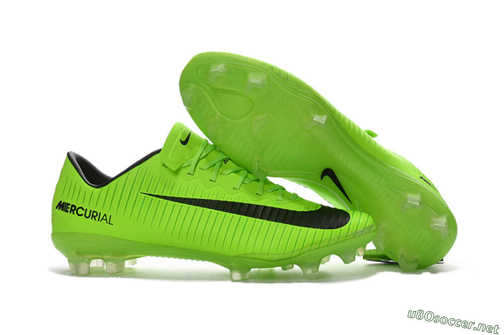 Men's Nike Mercurial Vapor 11 FG Football Boots - Yellow/Black 2