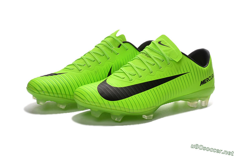Men's Nike Mercurial Vapor 11 FG Football Boots - Yellow/Black 5