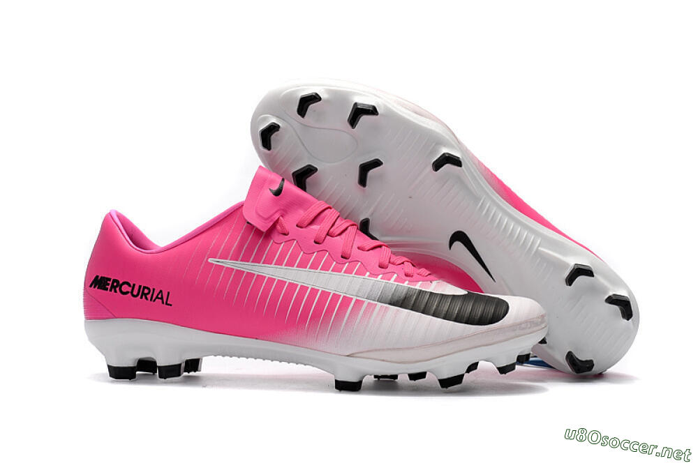 Women's Nike Mercurial Vapor 11 FG Football Boots - Pink/White/Black 2